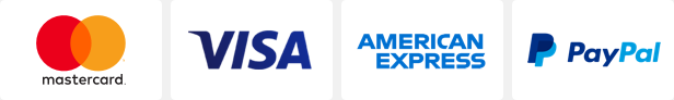BIS accept Visa, Mastercard, American Express and Paypal as payment methods
