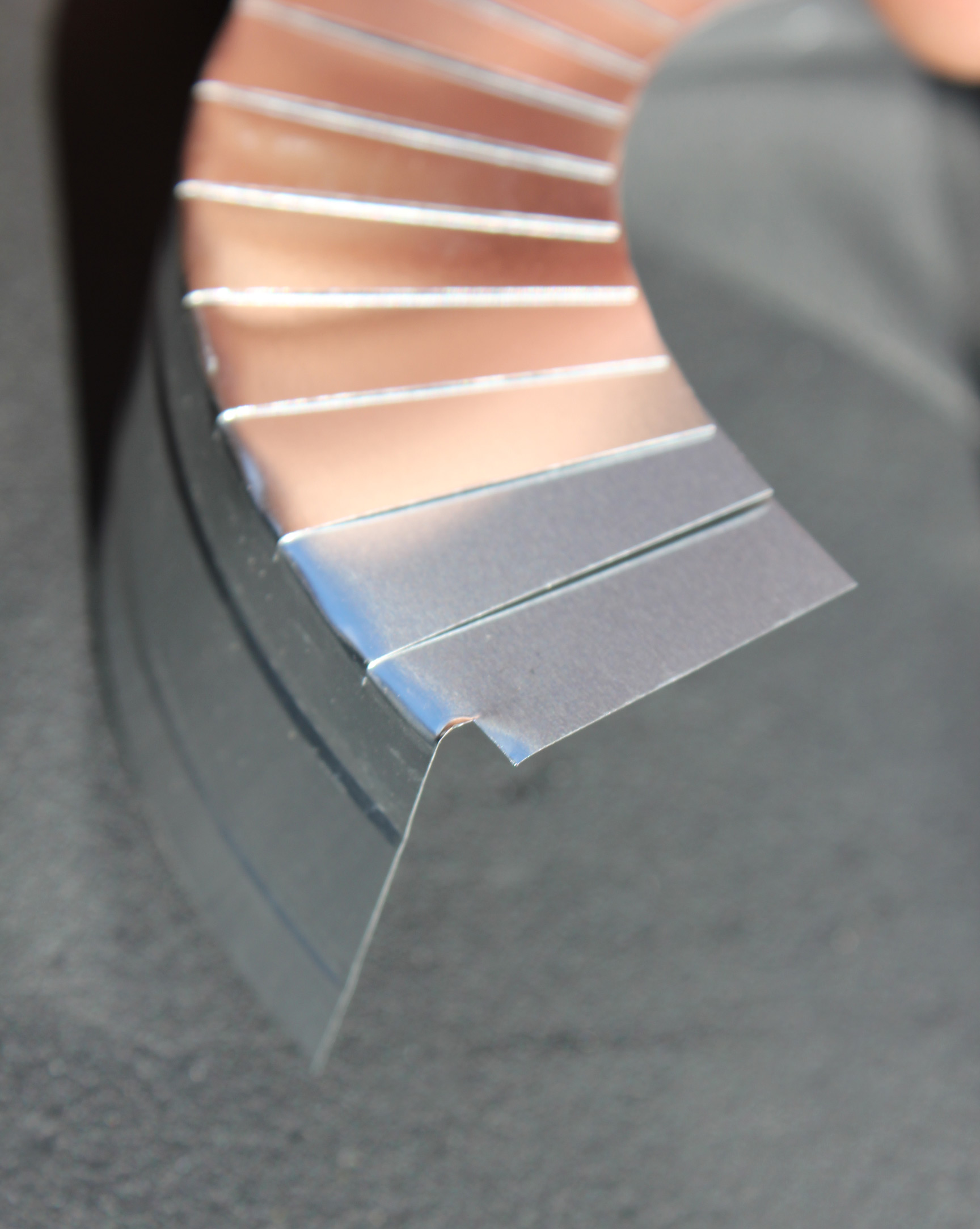 Aluminium Endcapping Detail