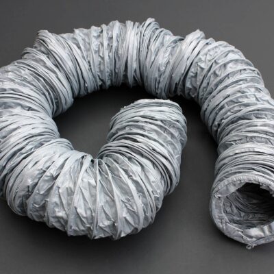 PVC Grey Glassfibre Reinforced Ducting