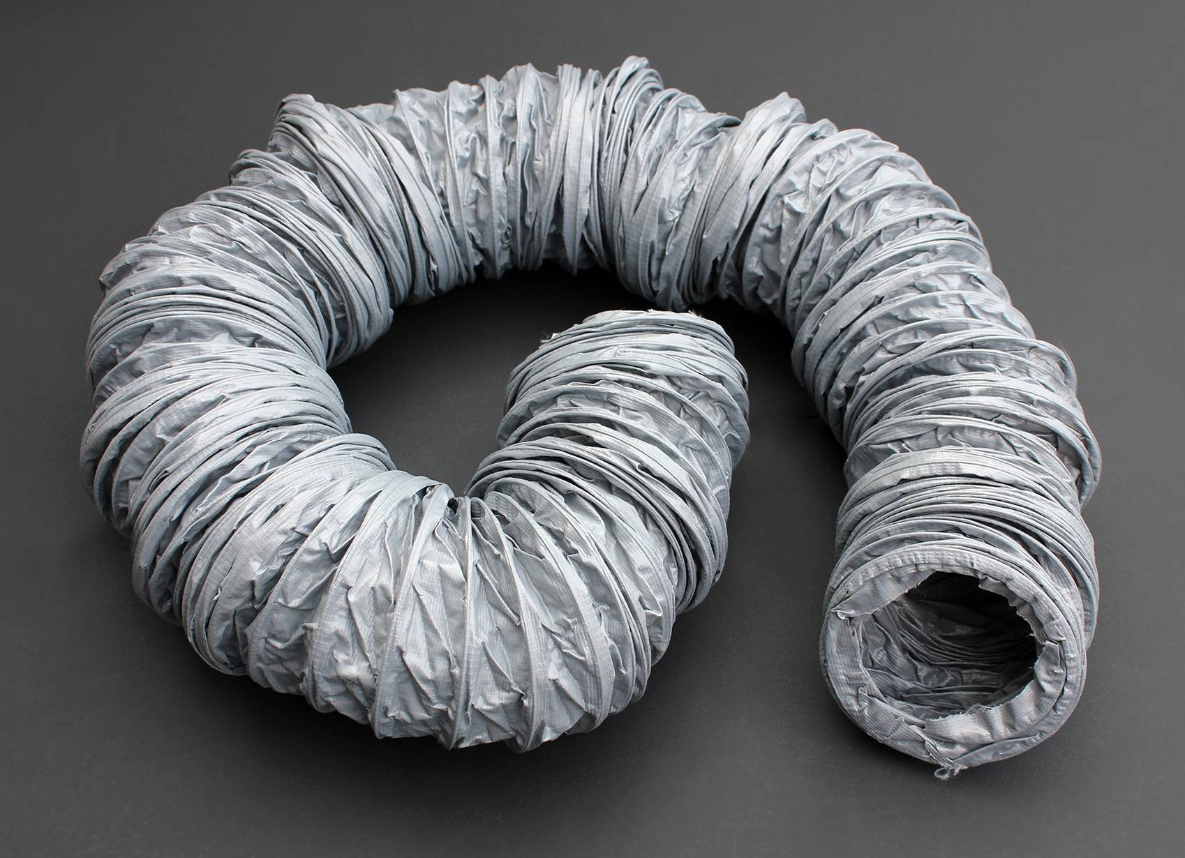 PVC Grey Glassfibre Reinforced Ducting