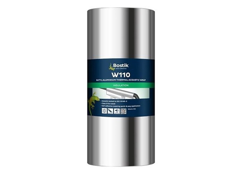 W110 Butyl Aluminium Thermal Acoustic Wrap