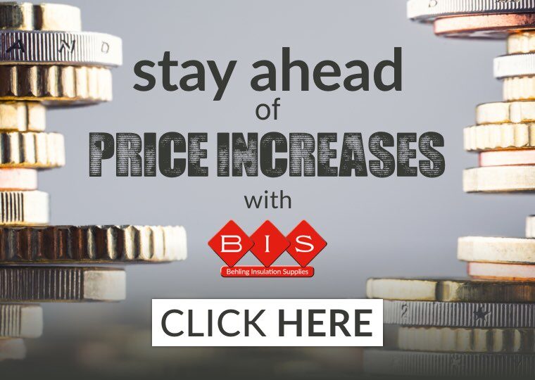 Insulation Price Increases